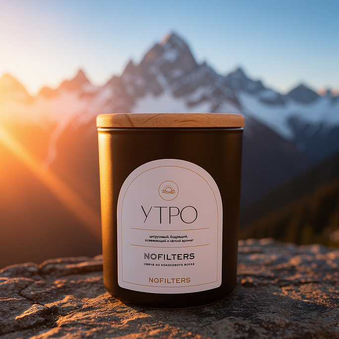 картинка Свеча в стекле MAGIC HOME Утро 