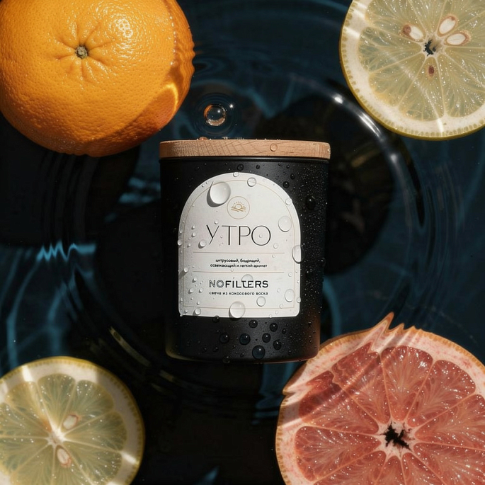 картинка Свеча в стекле MAGIC HOME Утро 