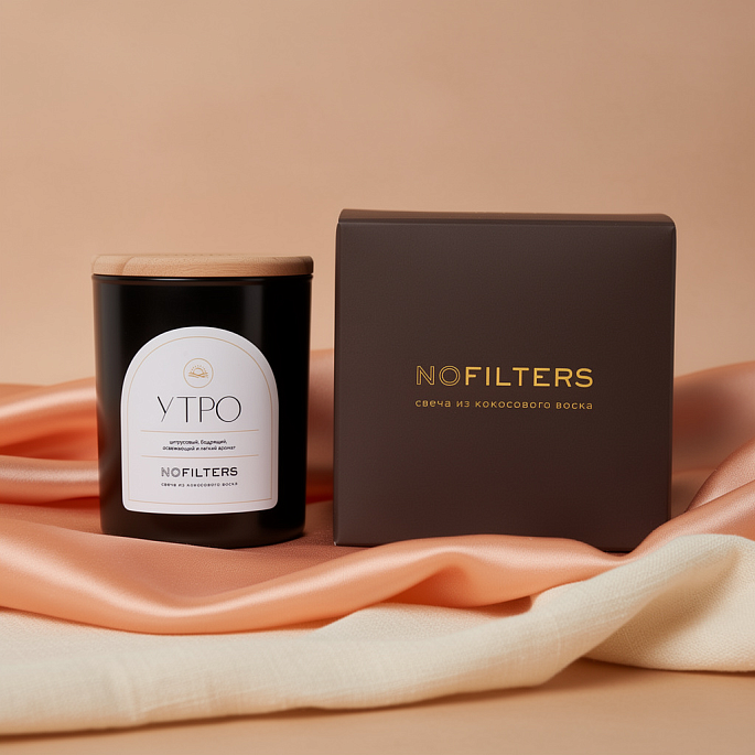 картинка Свеча в стекле MAGIC HOME Утро 