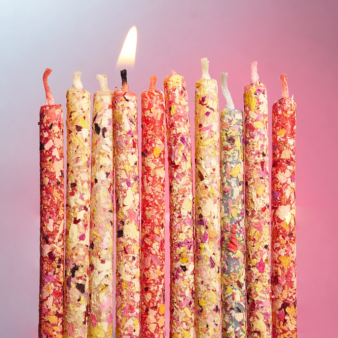 картинка Набор свечей 1 ЛИНИЯ. PINK (Любовь) 