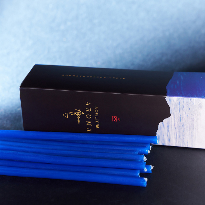 картинка Набор свечей AROMA AQUA (Стихия Воды) 