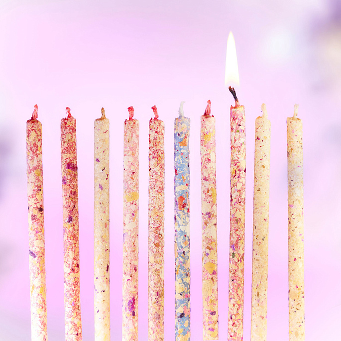 картинка Набор свечей 1 ЛИНИЯ. PINK (Любовь) 