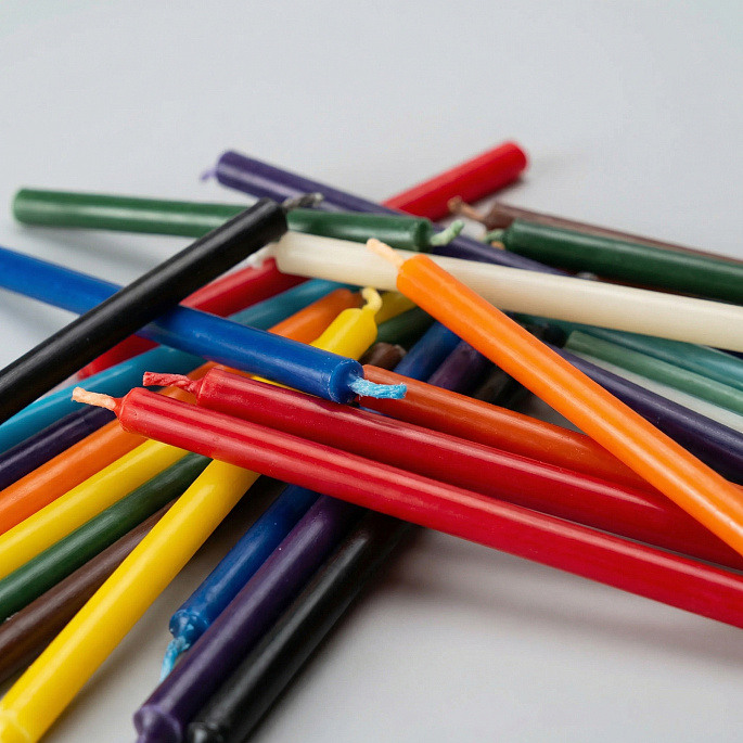 картинка Набор восковых свечей Candles to go (Свечи с собой), 40 шт. от магазина NOFILTERS