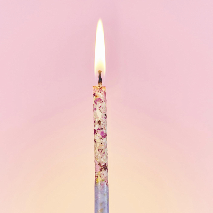 картинка Открытка со свечой Гармония 