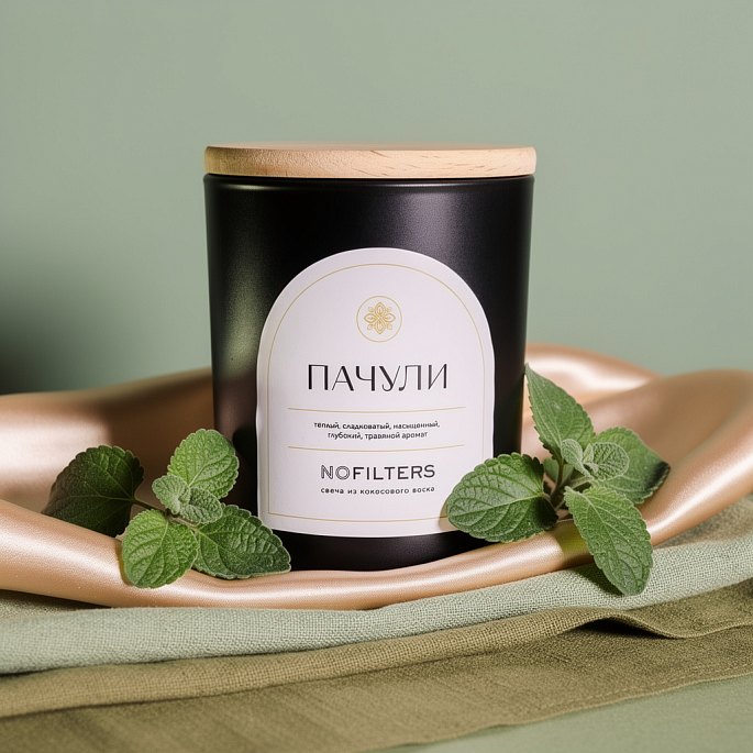 картинка Свеча в стекле MAGIC HOME Пачули 