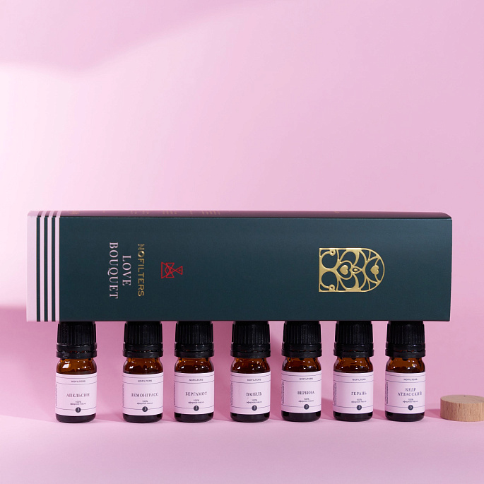 картинка Набор эфирных масел LOVE BOUQUET (Любовь) 