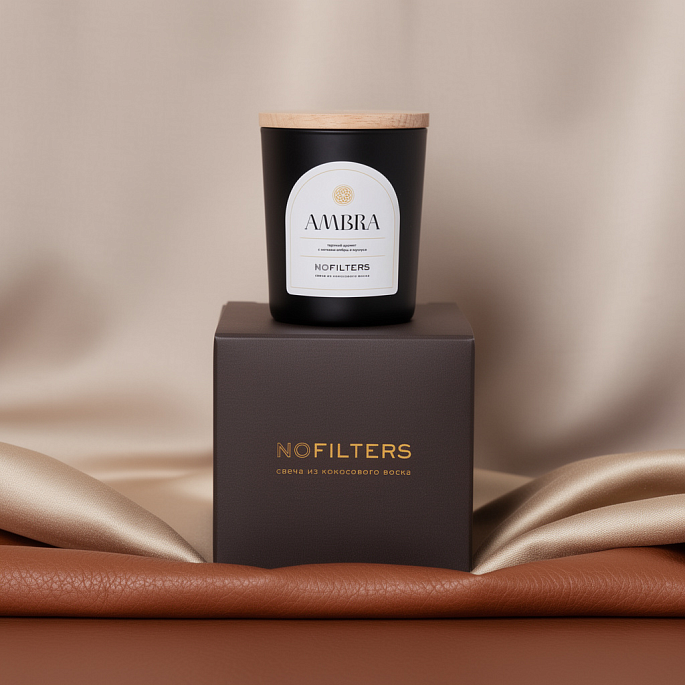 картинка Свеча в стекле MAGIC HOME AMBRA 