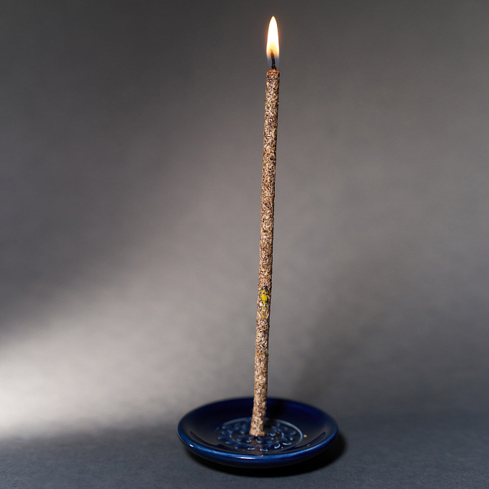 картинка Подсвечник СANDELESTICK HEART OF MARA (Сердце Мары), Индиго 