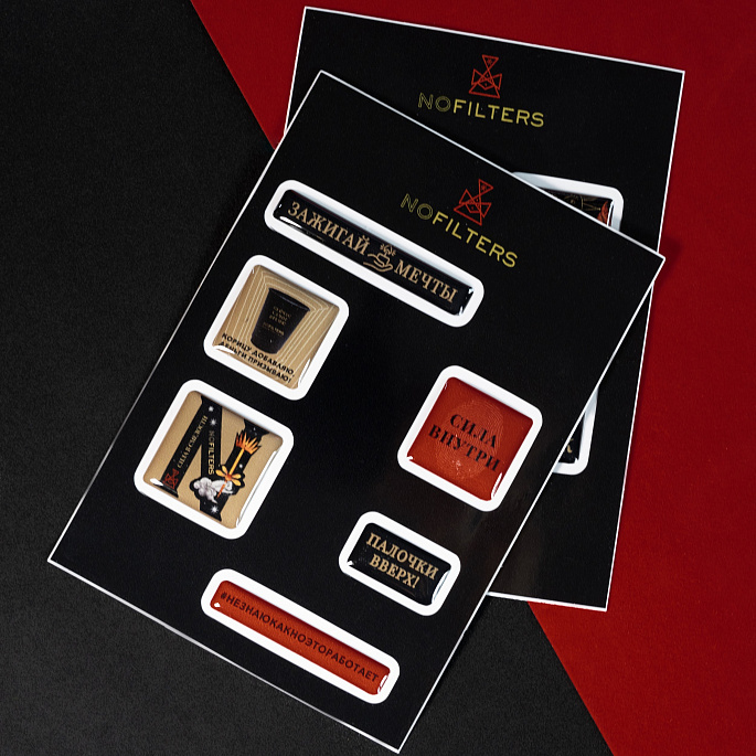 картинка Стикер-пак NOFILTERS