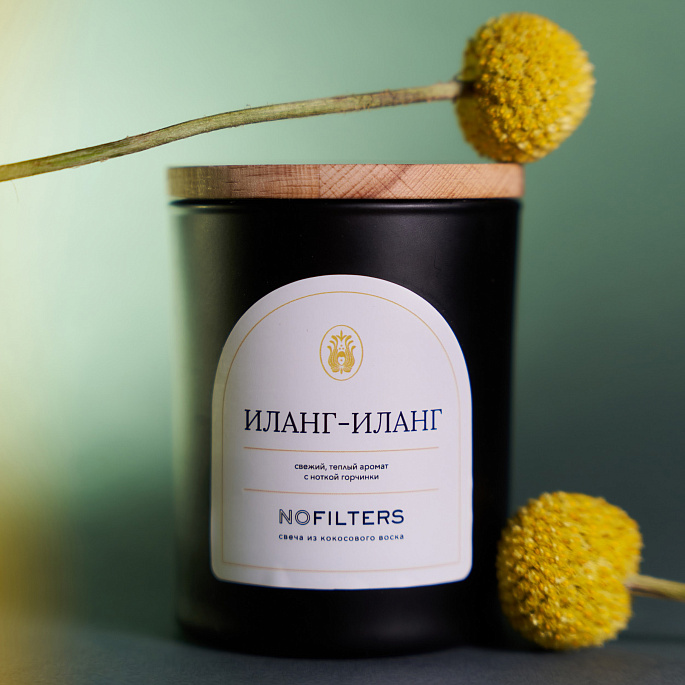 картинка Свеча в стекле MAGIC HOME Иланг-Иланг от Nofilters картинка Свеча в стекле MAGIC HOME Иланг-Иланг