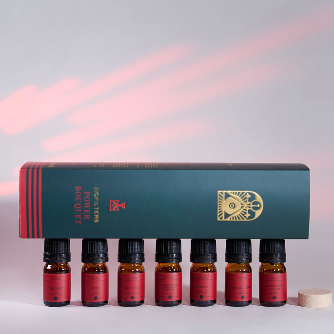 картинка Набор эфирных масел POWER BOUQUET (Сила)  #nofilters