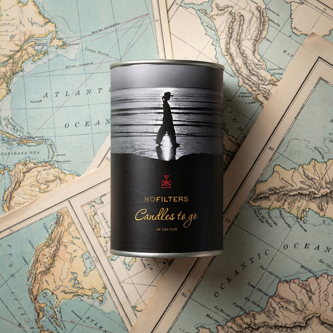 картинка Набор восковых свечей Candles to go (Свечи с собой), 40 шт. от магазина NOFILTERS