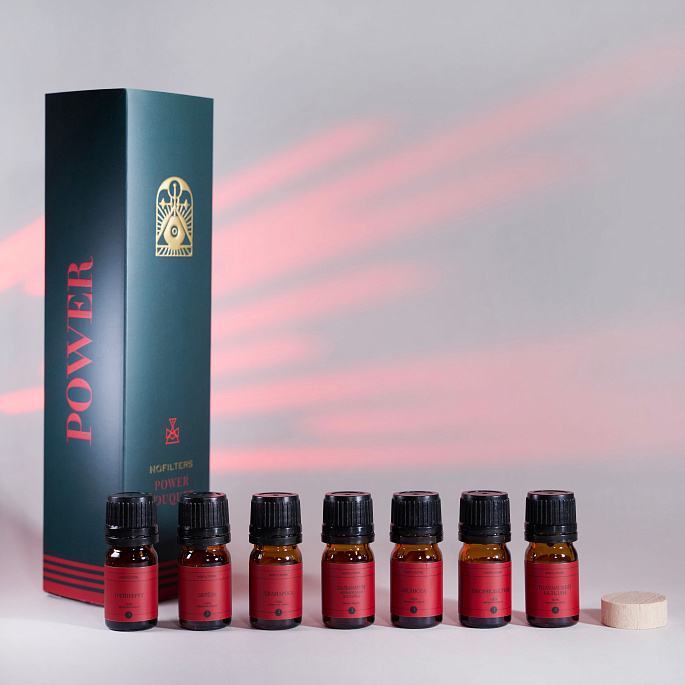 картинка Набор эфирных масел POWER BOUQUET (Сила)  #nofilters