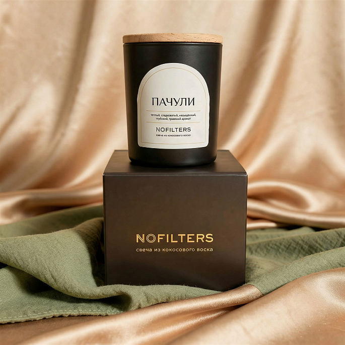 картинка Свеча в стекле MAGIC HOME Пачули 